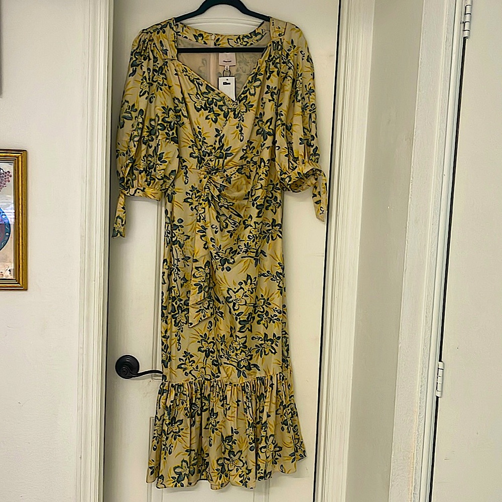 Maxi flower cinq a sept dress